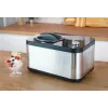 Unold 48826 Eismaschine & Joghurtbereiter EVA kompresorinis ledų gaminimo aparatas 1,5 L 120 W juodas, nerūdijantis plienas