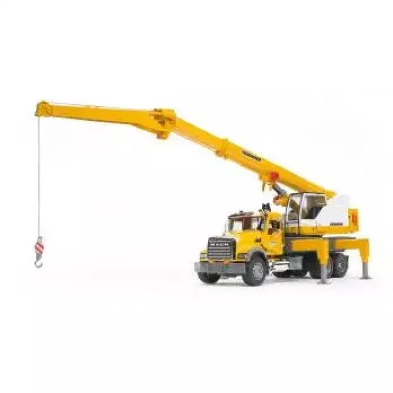 Sunkvežimis su kranu BRUDER MACK Granite Liebherr