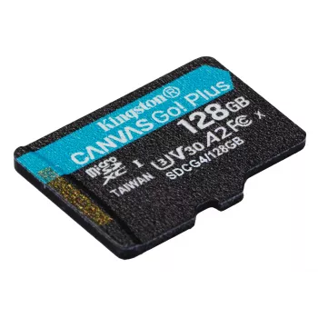 Kingston Canvas Go! Plus 128GB microSDXC A2 U3 V30 200MB/s