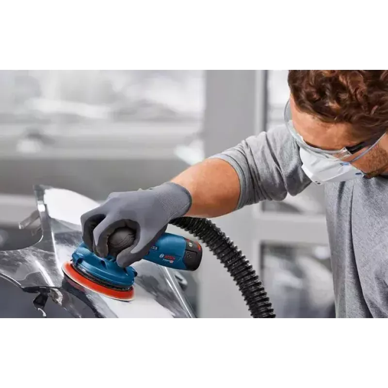 Bosch GEX 12V-125 Professional diskinis šlifuoklis 10000 RPM 20000 OPM juoda, mėlyna, raudona