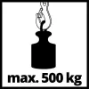 Elektrinis keltuvas Einhell TC-EH 500, 1000 W, 500 kg