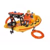 Žaislinė valtis Simba-Dickie Fireman Sam Neptune su figūrėle
