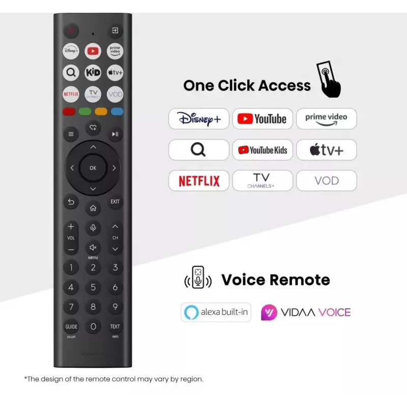 Hisense 55E77Q 139,7 cm (55 colių) 4K Ultra HD išmanusis televizorius QLED Wi-Fi juodas