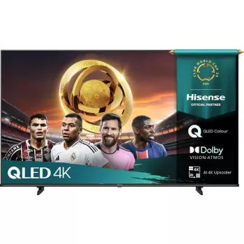 Hisense 55E77Q 139,7 cm (55 colių) 4K Ultra HD išmanusis televizorius QLED Wi-Fi juodas