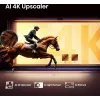 Hisense 65E77Q 165,1 cm (65 colių) 4K Ultra HD QLED išmanusis televizorius, Wi-Fi, juodas