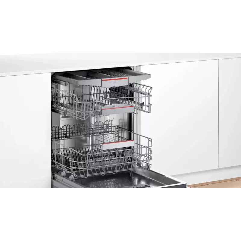 Bosch Serie 6 SBD6TCX00E indaplovė, visiškai įmontuojama, 14 komplektų