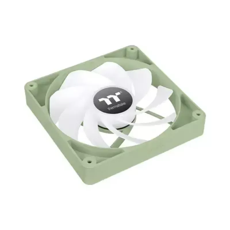 Kompiuterio korpuso ventiliatoriai THERMALTAKE Matcha Green CT120 120mm, 500–2000 RPM, 1.87 mmH2O, pilki, 2 vnt.