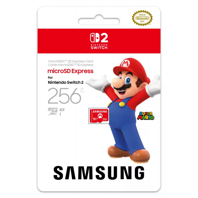 „Nintendo“ 256 GB „MicroSDXC Express“ kortelė, skirta „Switch 2“