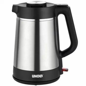 Unold 18715 elektrinis virdulys 1,5 L 1800 W Juodas, Nerūdijantis plienas