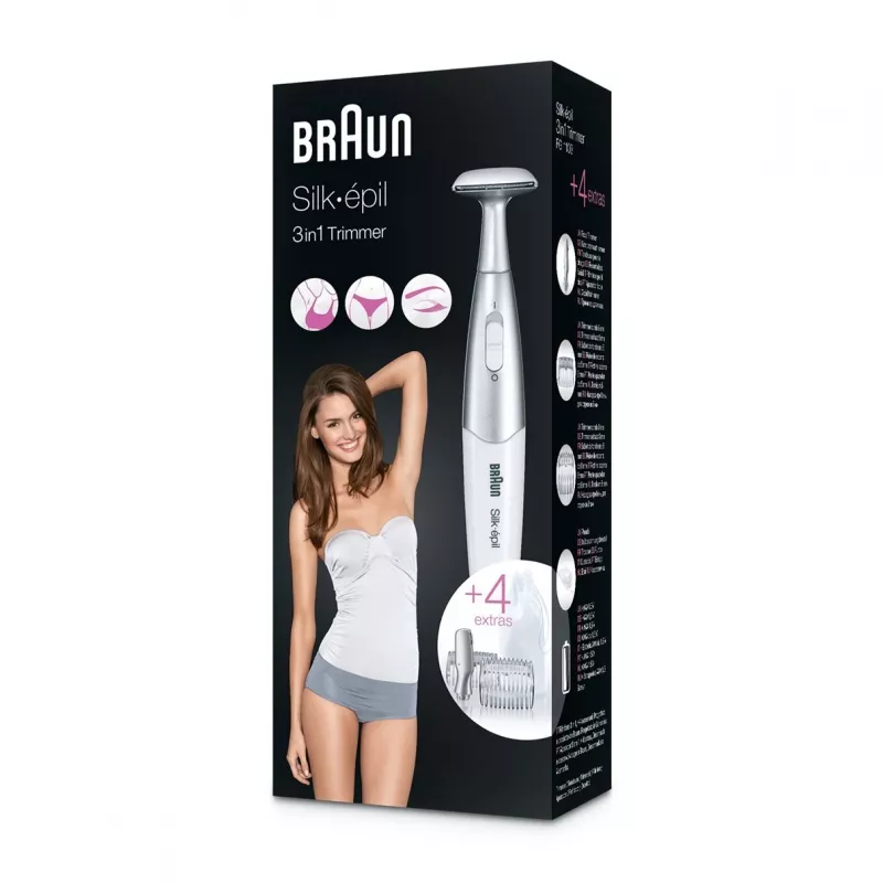 Braun Silk-épil FG 1100 Sidabrinė, Balta