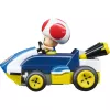 Radijo bangomis valdomas automobiliukas CARRERA Mario Kart Mini RC – Toad Paperbox, 2,4 GHz
