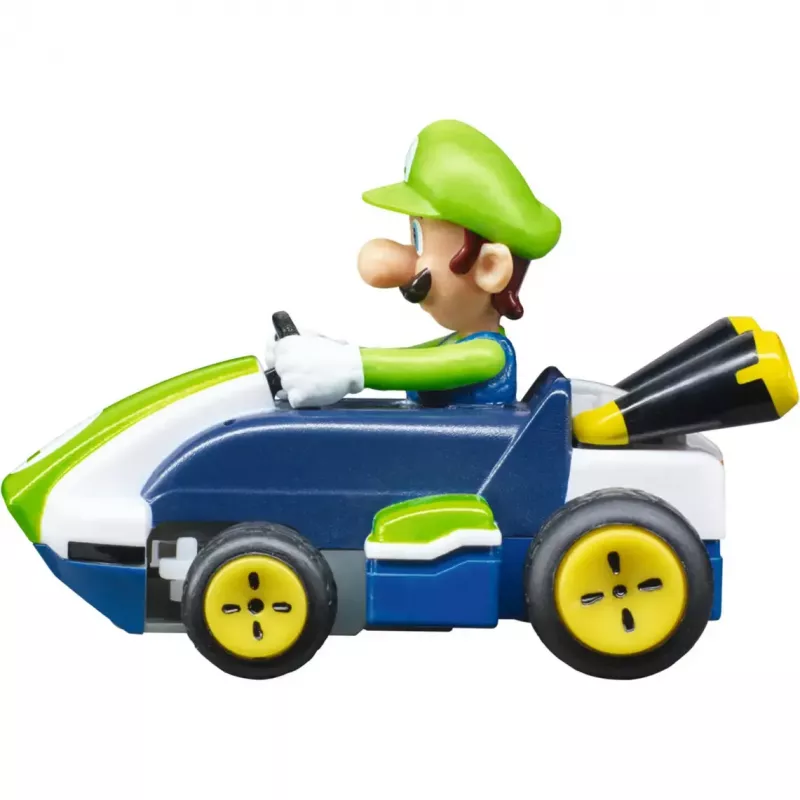 Valdomas automobilis CARRERA Mario Kart Mini 2.4GHz – Luigi Paperbox