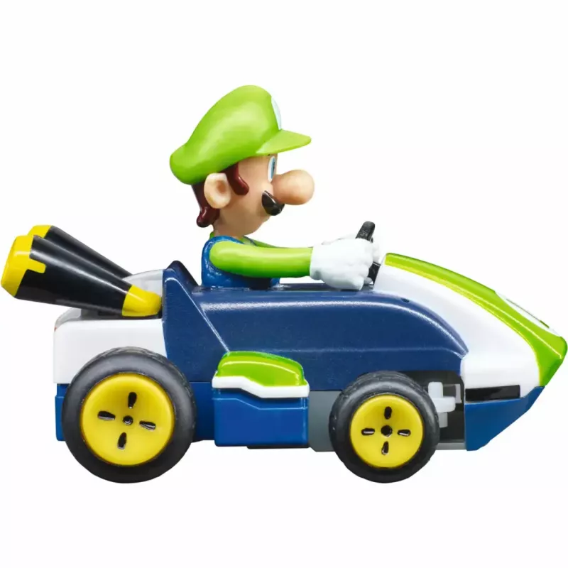 Valdomas automobilis CARRERA Mario Kart Mini 2.4GHz – Luigi Paperbox