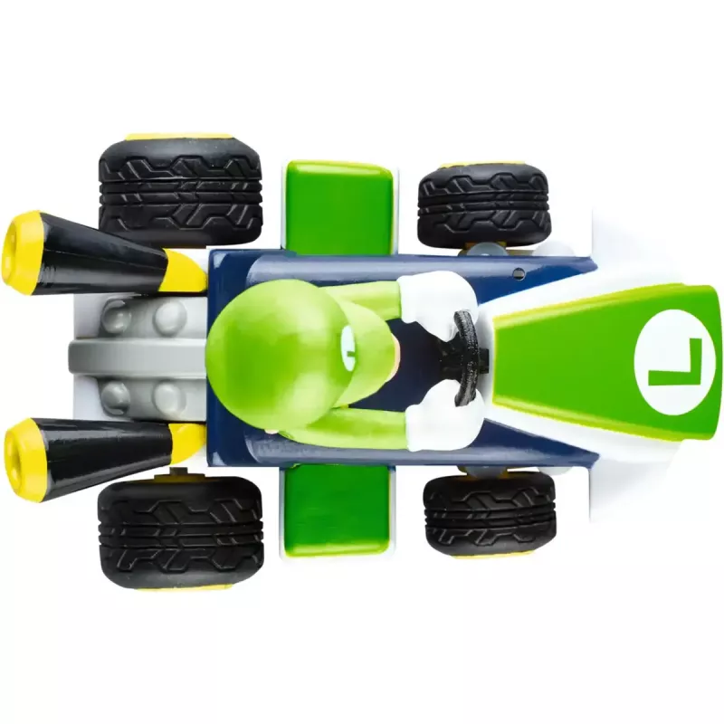 Valdomas automobilis CARRERA Mario Kart Mini 2.4GHz – Luigi Paperbox