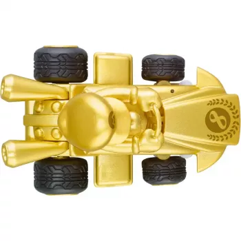 Radijo bangomis valdomas CARRERA Mario Kart Mini RC – Mario Gold Gold, 2,4 GHz, popierinė dėžutė