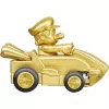 Radijo bangomis valdomas CARRERA Mario Kart Mini RC – Mario Gold Gold, 2,4 GHz, popierinė dėžutė