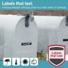 DYMO D1 Durable lipdukai | Juodas šriftas ant baltos juostos | 12 mm x 5,5 m | Patvarūs lipdukai skirti LabelManager žymekliams
