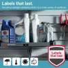 DYMO D1 Durable lipdukai | Juodas šriftas ant baltos juostos | 12 mm x 5,5 m | Patvarūs lipdukai skirti LabelManager žymekliams