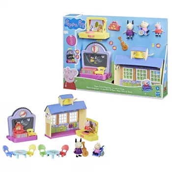 Peppa Pig mokyklinis žaidimų rinkinys Peppa's School Playgroup
