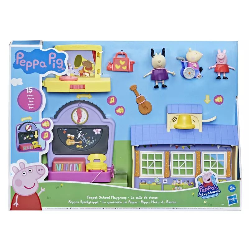 Peppa Pig mokyklinis žaidimų rinkinys Peppa's School Playgroup