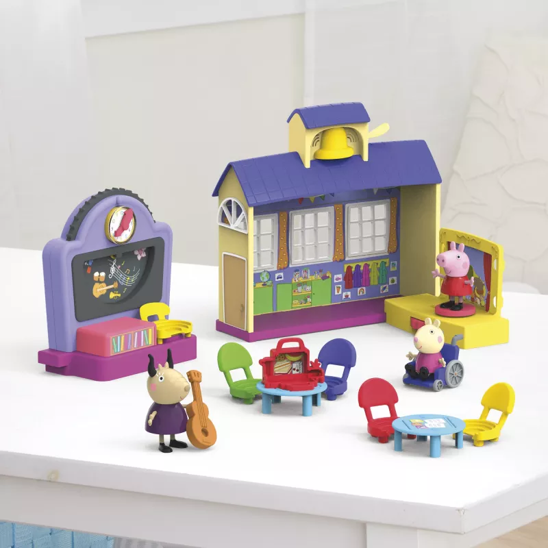 Peppa Pig mokyklinis žaidimų rinkinys Peppa's School Playgroup