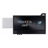 Išorinis SSD ADATA SC730 1 TB, USB Type-C 3.2 Gen 2, 600/600 MB/s, Juodas, plastikinis korpusas