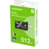 ADATA SC730 512 GB USB Type-C 3.2 Gen 2 (3.1 Gen 2) juodas