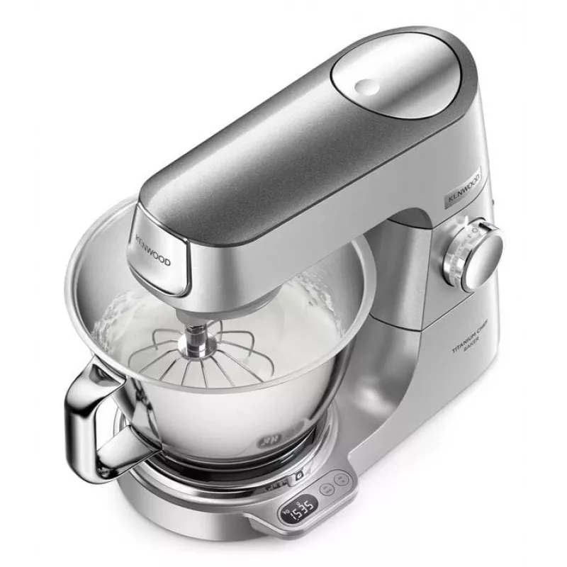 Kenwood KVC85.124SI virtuvinis kombainas 1200 W 5 L sidabrinis su įmontuotomis svarstyklėmis