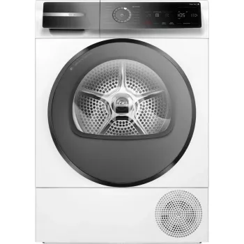 Bosch Serie 8 WQB246D41 džiovinimo mašina, laisvai pastatoma, priekinė pakrova, 9 kg, balta