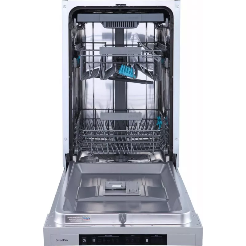 Iš dalies įmontuojama indaplovė Gorenje GI 561 D 10 S EB – 11 komplektų, siaura 45 cm, 45 dB, 9 l/ciuklas