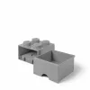 Modulinis stalčius LEGO Brick Drawer 4, pilkas, room copenhagen