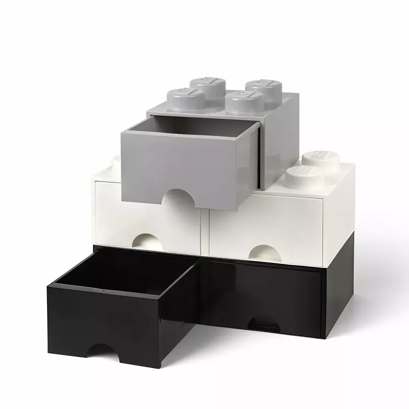 Modulinis stalčius LEGO Brick Drawer 4, pilkas, room copenhagen