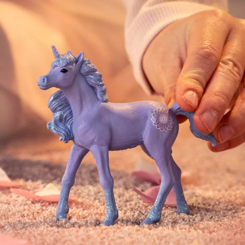schleich BAYALA Vienaragio kumeliukas Iris, 5+ metų, Vienaragis / Pegasas, Vienaragiai ir Fėjos, Mėlyna