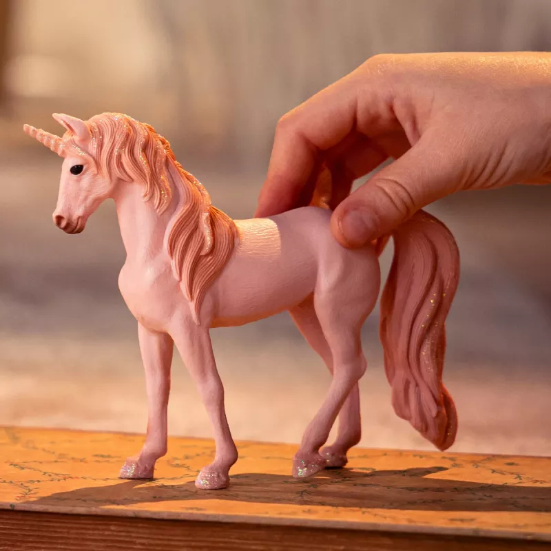 Figūrėlė Schleich BAYALA Unicorn Mare Peach – žaislinė vienaragė kumelė, rekomenduojama nuo 5 metų