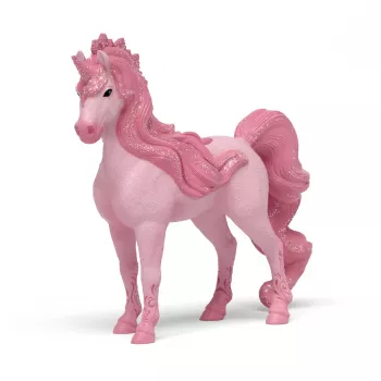 schleich Cassiopeia Unicorn Mare – rožinė vienaragė kumelė su žvaigždžių tatuiruote