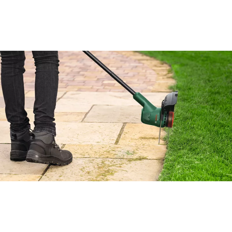 Belaidės žoliapjovės žirklės Bosch EasyGrassCut 18V-230, 18 V baterija, 2 Ah, 23 cm pjovimo skersmuo, 2,2 kg