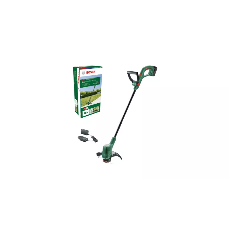 Belaidės žoliapjovės žirklės Bosch EasyGrassCut 18V-230, 18 V baterija, 2 Ah, 23 cm pjovimo skersmuo, 2,2 kg