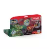 Figūrėlių rinkinys Schleich Eldrador Creatures Ugnies dinozauras prieš Džiunglių driežą, 70834