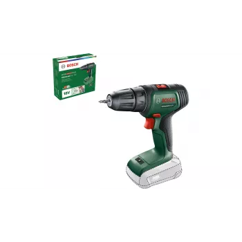 Bosch UniversalDrill 18V 06039D4000 akumuliatorinis gręžtuvas-suktuvas, 40 Nm, 1450 aps./min., 2 greičių, greitaveržis, be akumuliatoriaus ir kroviklio, žalias/juodas