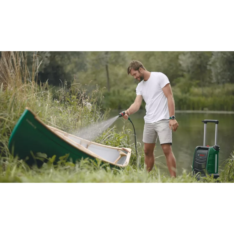 Bosch Fontus 18V belaidis aukšto slėgio plovimo aparatas, stovimas, su baterija