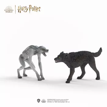 Schleich Wizarding World žaidimų rinkinys Haris Poteris Vilkolakis prieš Animagų figūrėles, kolekcionuojamos figūrėlės