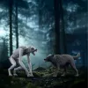 Schleich Wizarding World žaidimų rinkinys Haris Poteris Vilkolakis prieš Animagų figūrėles, kolekcionuojamos figūrėlės