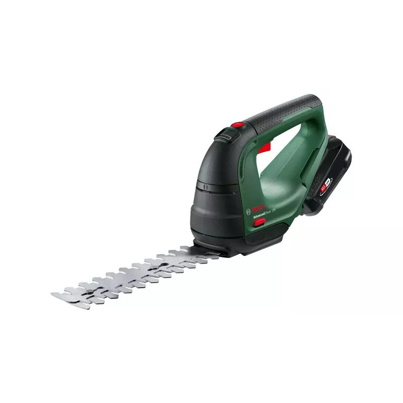 Belaidės žoliapjovės žirklės Bosch AdvancedShear 18V-10, 10 cm, Ličio jonų baterija, juoda, žalia