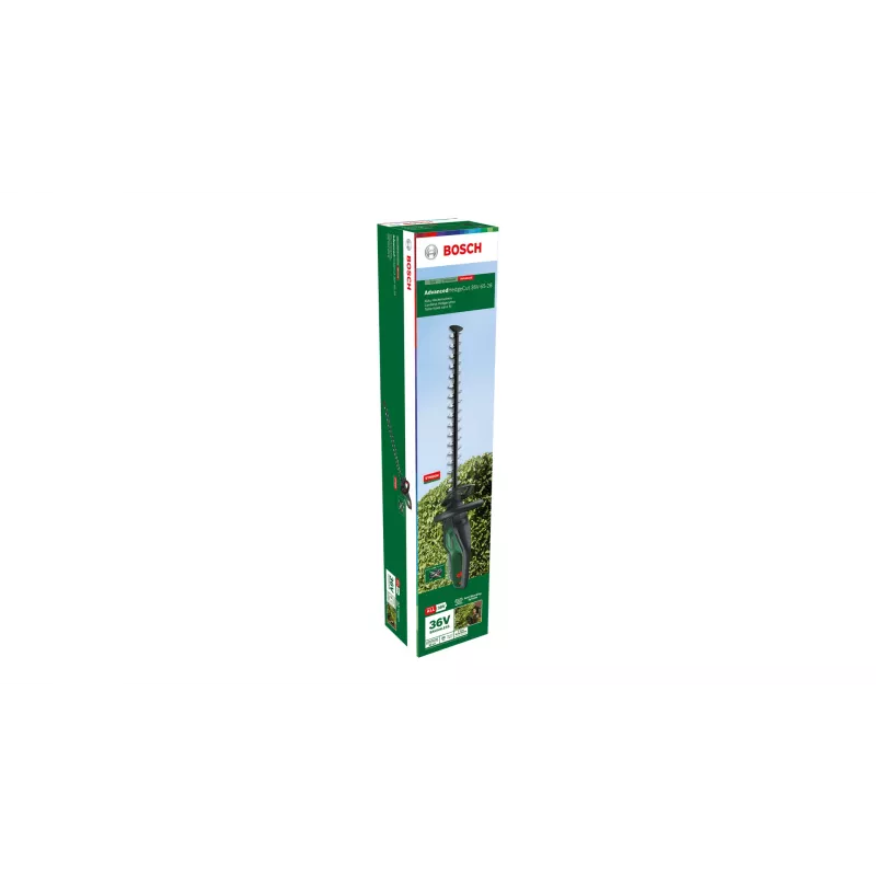 Bosch AdvancedHedgeCut 36V-65-28 akumuliatorinis gyvatvorių žirklių komplektas, 36 V, 2 Ah, 3,5 kg