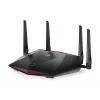 NETGEAR Nighthawk XR1000 WiFi 6 žaidimų maršrutizatorius, Wi-Fi 6 (802.11ax), dviejų juostų (2,4 GHz / 5 GHz), Ethernet LAN, juodos spalvos, stalinis maršrutizatorius