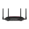 NETGEAR Nighthawk XR1000 WiFi 6 žaidimų maršrutizatorius, Wi-Fi 6 (802.11ax), dviejų juostų (2,4 GHz / 5 GHz), Ethernet LAN, juodos spalvos, stalinis maršrutizatorius