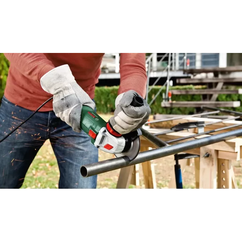 Kampinis šlifuoklis Bosch PWS 850-125, 12,5 cm, 12000 aps./min., 850 W, 1,84 kg