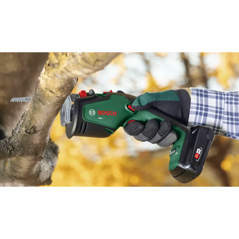 Bosch Keo belaidis pjūklas 2300 smūgių/min 1,4 kg