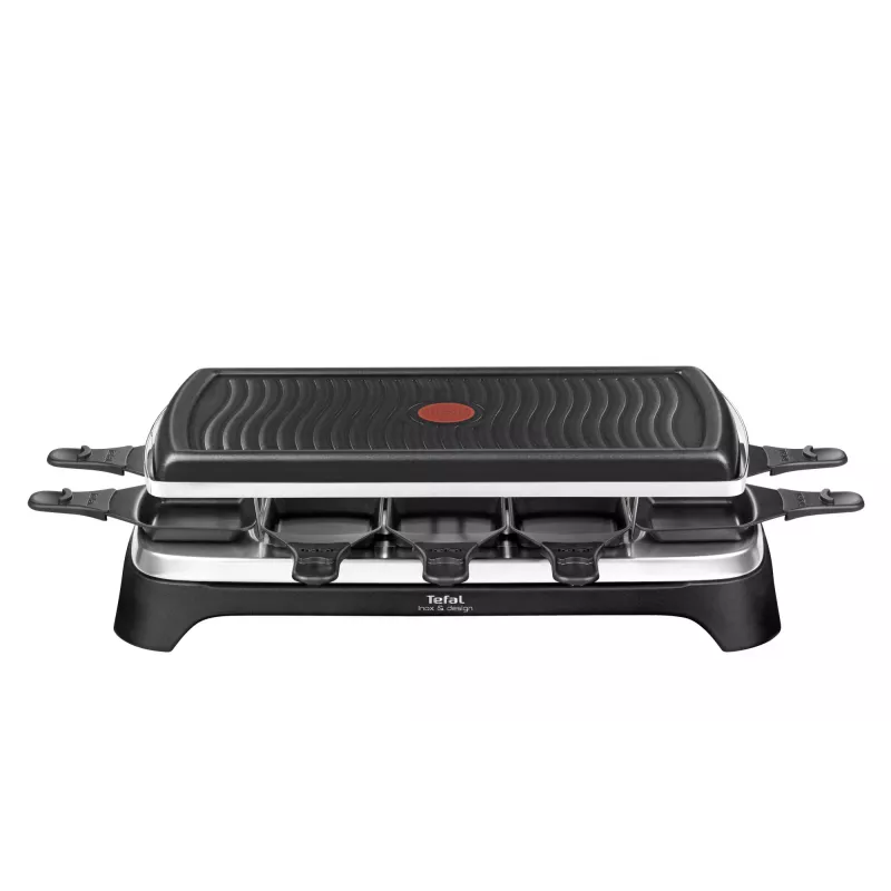 Tefal RE4588 raclette grilis 10 asmenų 1350 W Juodas, Nerūdijantis plienas