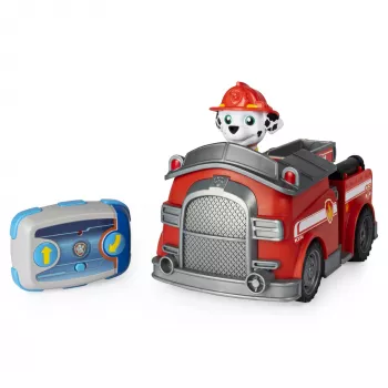 PAW Patrol Marshall nuotolinio valdymo gaisrinis automobilis su dvipuse vairo sistema, vaikams nuo 3 metų